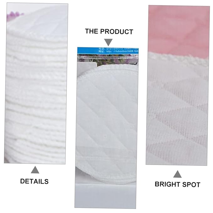 20pcs Washable Breastfeeding Pads Nursing Essentials for Sensitive Skin Feeding Pads for Lactating Mothers Soft Breathable Milk Savers