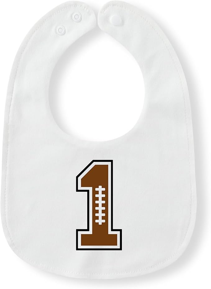 Cute Unisex-Baby Bib, Cotton Adjustable Waterproof Drooler, Birthday Gifts for Girls Boys 0-24 Months