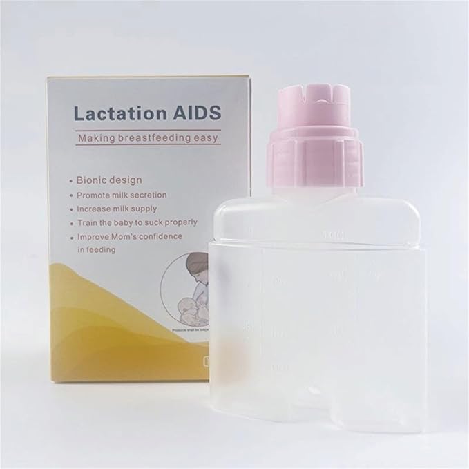 Ergonomic Milk Supplementer Milk Buddy Baby Bottle Aid A Convenient Tool Parenting Assistant ABS for Assisted Feeding, Quantity: 1