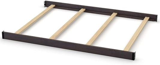 Full-Size Conversion Kit Bed Rails Compatible with Simmons Kids Convertible Cribs by Delta Children - Solid Wood Rail - Toddler & Adult Bed Rail for Full-Size (Textured Stone Grey, BOLT-ON KIT)