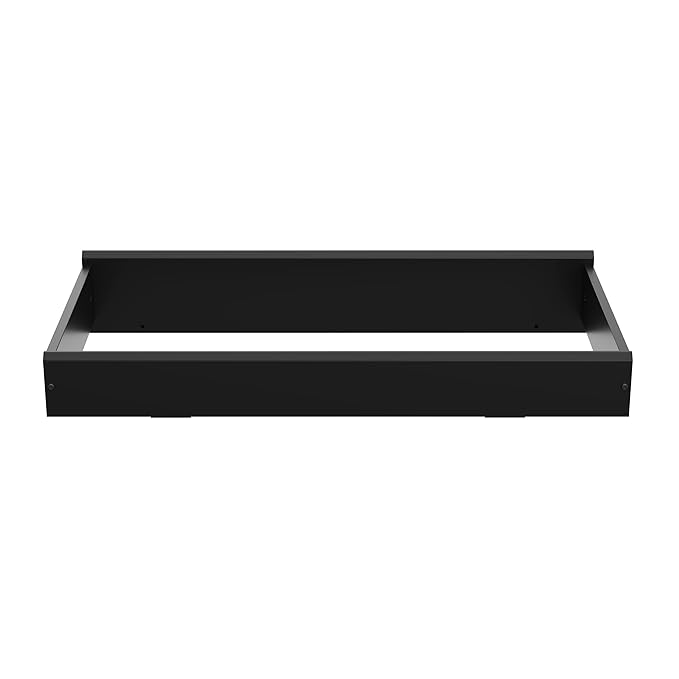 Storkcraft Nest Changing Topper with Nest 4-Sided Contoured Changing Pad - Black