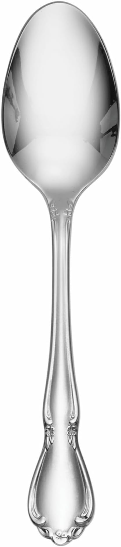 Oneida Silverware Set, Chateau 3-Piece Child Flatware Set, Service For 1, 18/10 Stainless Steel, Dishwasher Safe, Child Fork Spoon and Knife, Length: 5.2 to 6.8-Inch, Kids Silverware (Silver, 3 Piece)