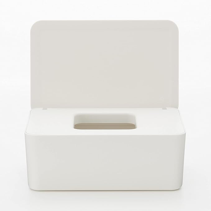 MUJI PP Wet Sheet Case W19 x D12 x H7 cm Polypropylene Box Cleaning Wipes Holder Baby Wipes