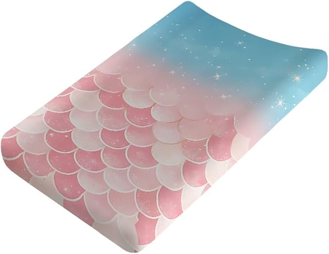 Changing Pad Covers for Boys Girls Carddle Sheet Set for Baby Boys Girls Breathable & Washable Cover