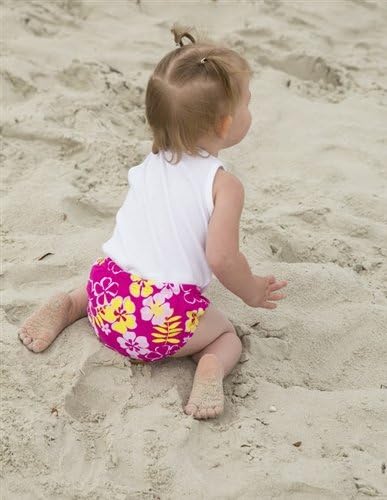 Baby Banz Baby-Girls Infant Uv Swim Diaper Sun Blossom