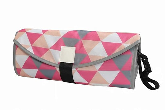 Portable Changing Pad for Baby Waterproof Foldable Diaper Bag Travel Changing Mat Station Padded Diaper Clutch