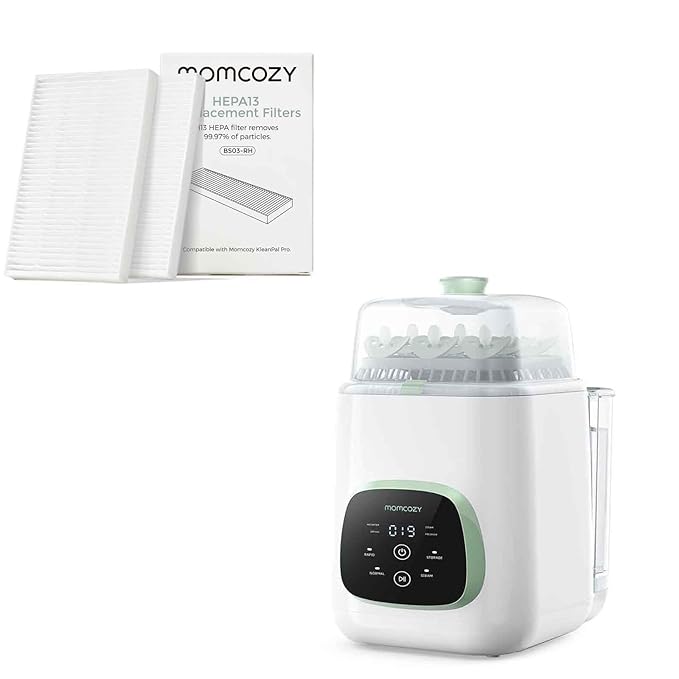 Momcozy KleanPal Pro Baby Bottle Washer & Momcozy KleanPal Pro Air Filter Replacement