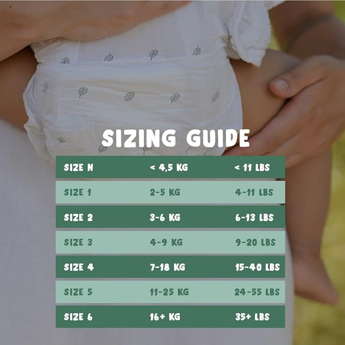 Eco by Naty Baby Diapers - Plant-Based Eco-Friendly Diapers, Great for Baby Sensitive Skin and Helps Prevent Leaking (Size 5, 132 Count)