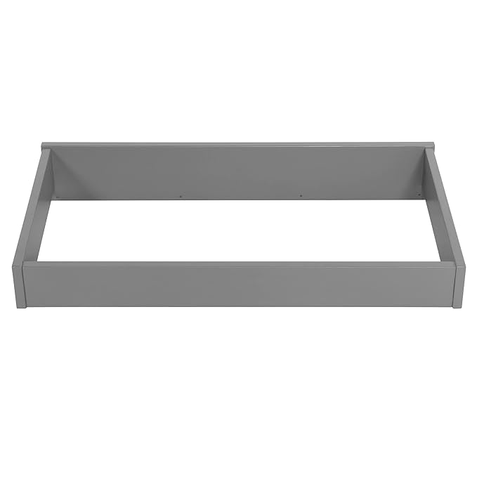Oxford Baby Changing Topper for Universal 3-Drawer Dresser, Dove Gray