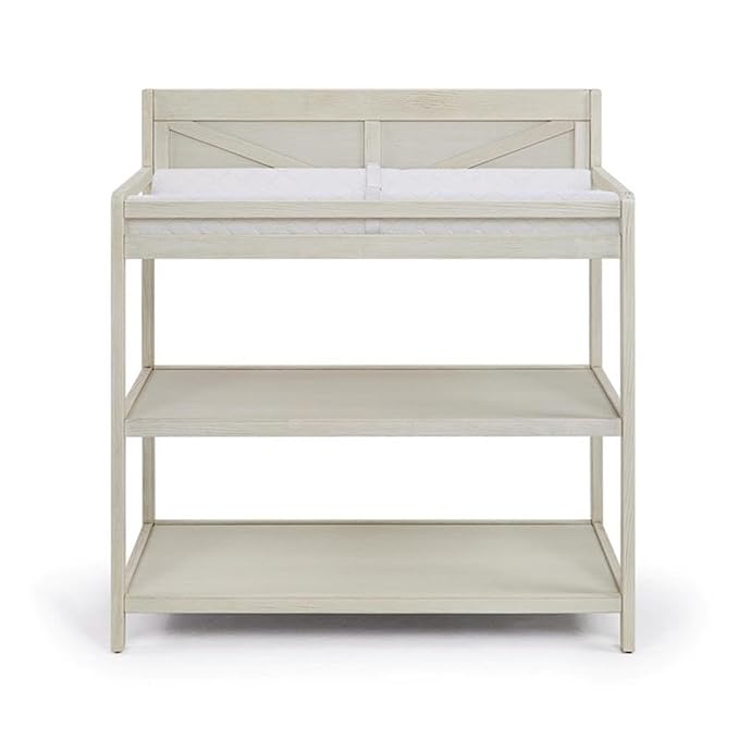 Suite Bebe Barnside Changing Table in Washed Gray