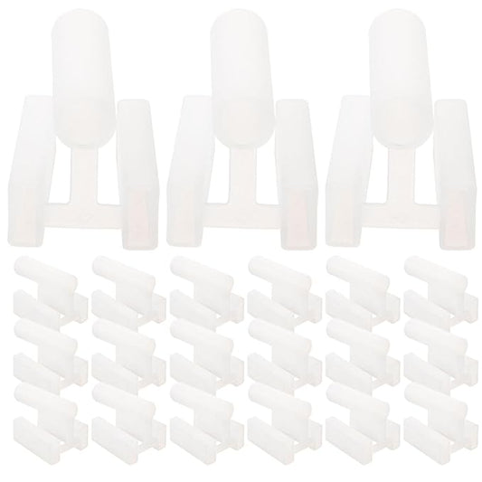 Uonlytech Baby Proofing 3 Prong Plug Covers 100Pcs Electrical Outlet Safety Caps Plastic Socket Protection for Child Proof Outlet Cover 0.98X0.78X0.59 Inch
