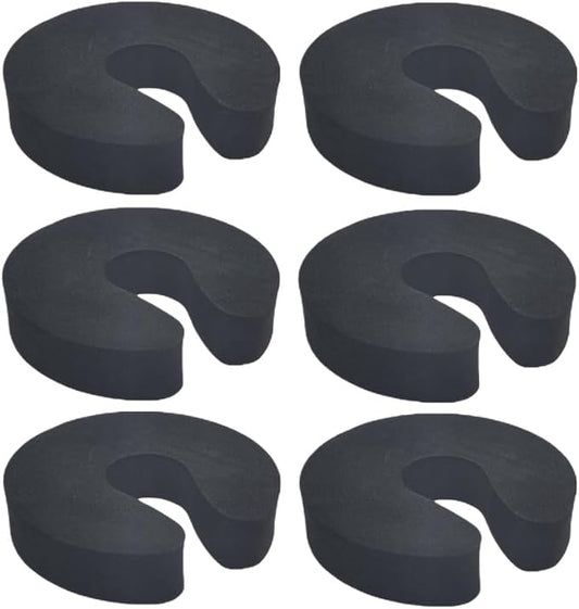 6 PCS Door Pinch Guards, Extra Soft Foam Baby Proof Door Stopper, Sleek Design Child Safety Finger Protectors