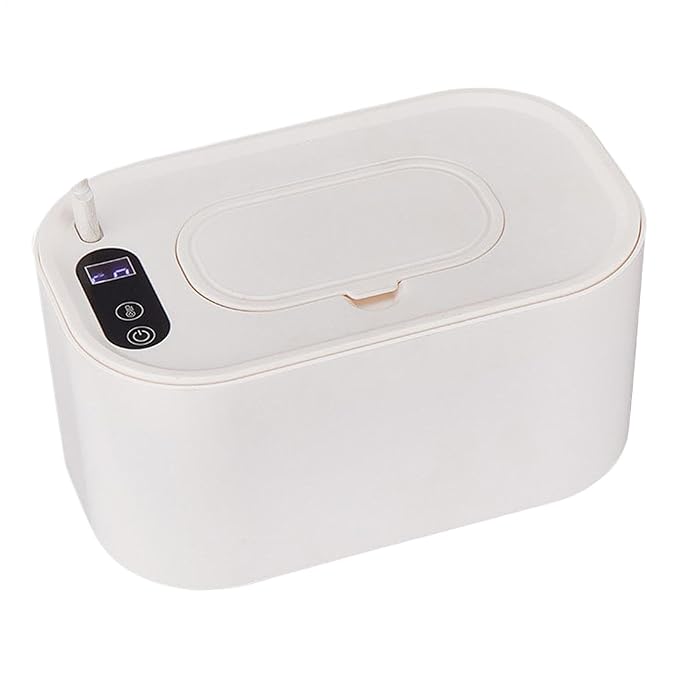 Baby Wipe Warmer - Baby Wet Wipes Dispenser, Portable Large Capacity Wipes Dispenser, USB Wipe Warmer Container | Adjustable Wipe Heater Constant Temperature Diaper Wipe Warmer for Car Home