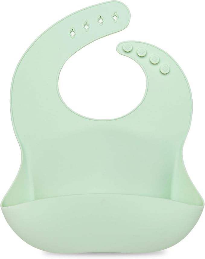 Loulou Lollipop Soft, Waterproof Silicone Feeding Bib