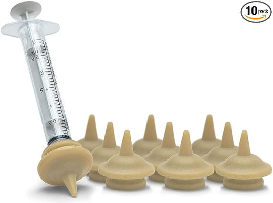 Miracle Nipple Syringe Included, Mini - 10 Pack