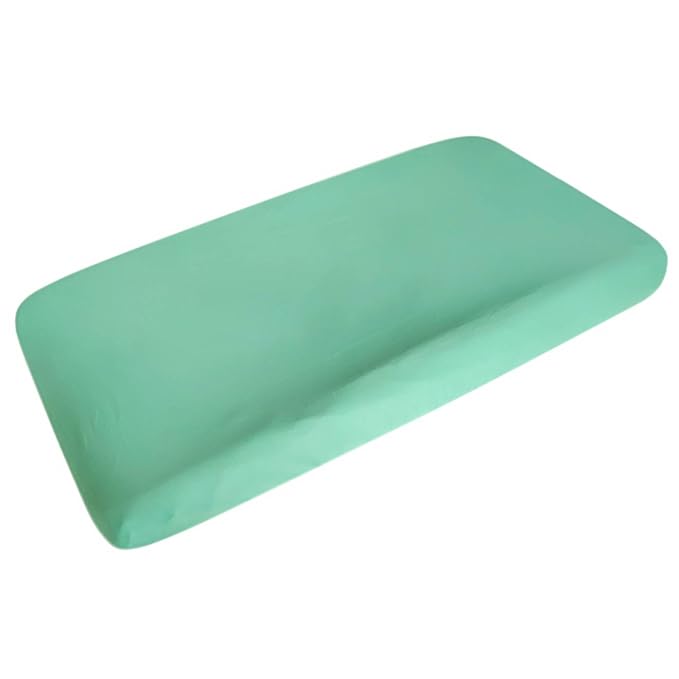 Copper Pearl Premium Knit Changing Pad Cover : Soft, Stylish, and Universal Fit for All Standard Diaper Changing Pads, Trendy Design Changing Pad Covers, Leif