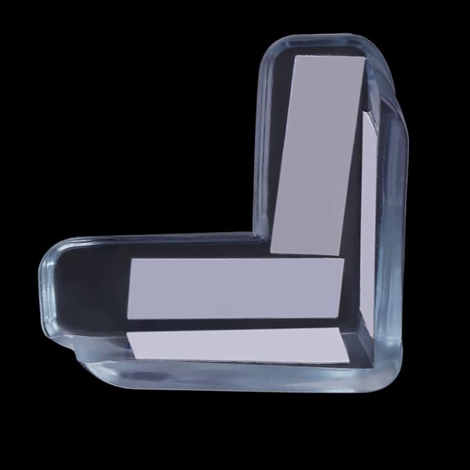 Corner Protector, 15pcs Clear Furniture Protectors Guards L Shape Safety Bumpers with High Adhesive Gel for Cover Sharp Furniture Table Edges
