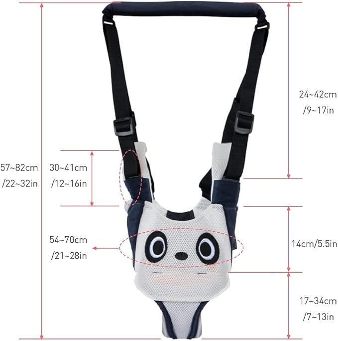 Baby Walking Helper - Adjustable Assistant for Infant Learning With Detachable Harness for 6-36 Months (C)