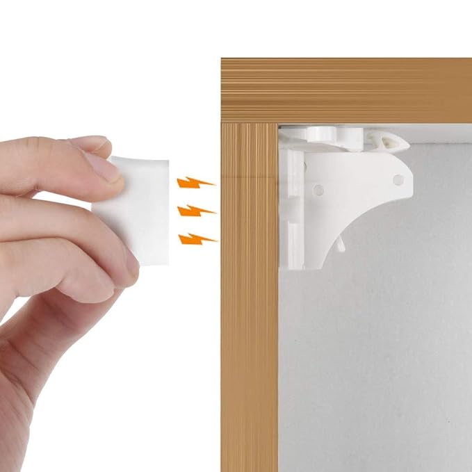 Vmaisi Magnetic Cabinet Locks for Babies (Stardand, Unit Count 4)