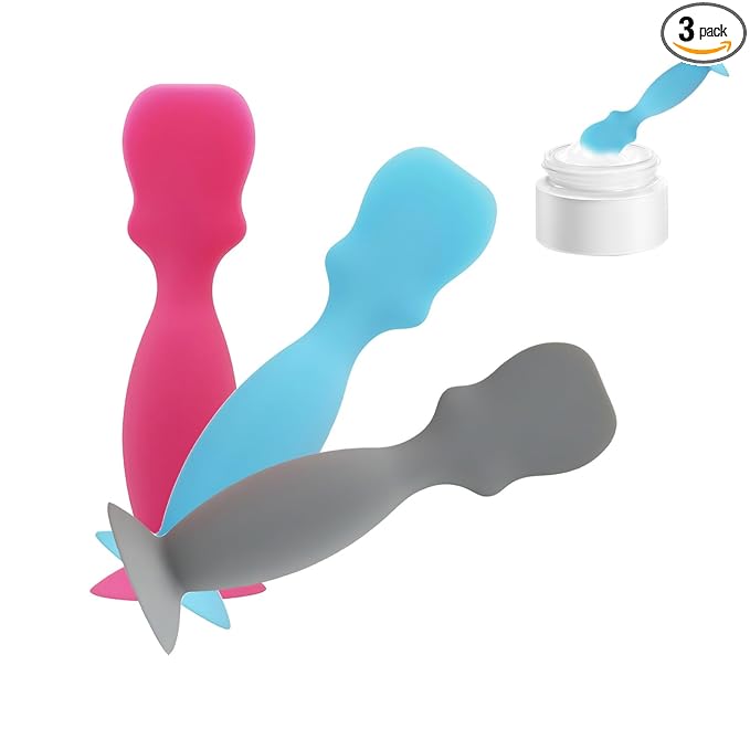 Diaper Cream Spatula - 3pcs Baby Silicone Butt Paste Applicator Spatula for Newborn Bum Care Travel Essentials