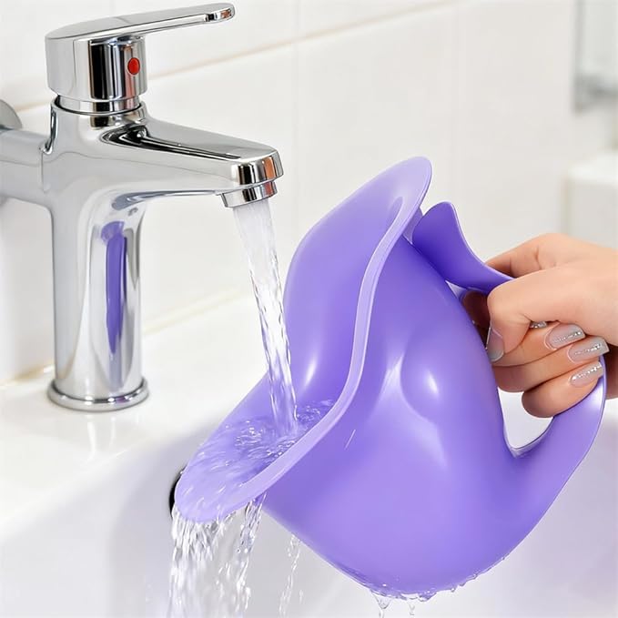 Potty Training Toilet Newborn Potty Training Newborn Potty Hat Elimination Communication with 2pcs Cotton Fleece Cozy for Indoor & Outdoor Purple