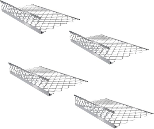 Mytee Products (4 Pack) 40"x24" (Drop) Aluminum Mesh Brick Guard Corner Protector - L Shape Mesh Edge Guard Corrosion Resistant