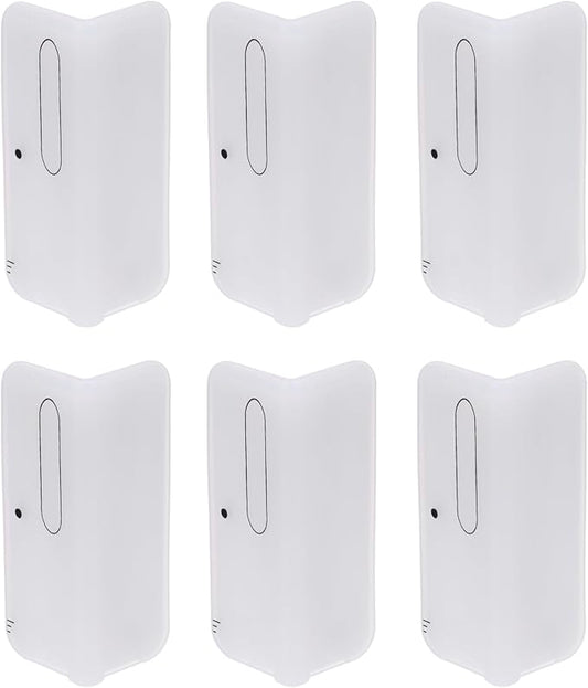 uxcell 6 Pcs 4 Inch Baseboard Corner Protector Guards, Furniture Corner Cover Proof Bumpers for Kitchen Bedroom Wall Countertop Table, Translucent
