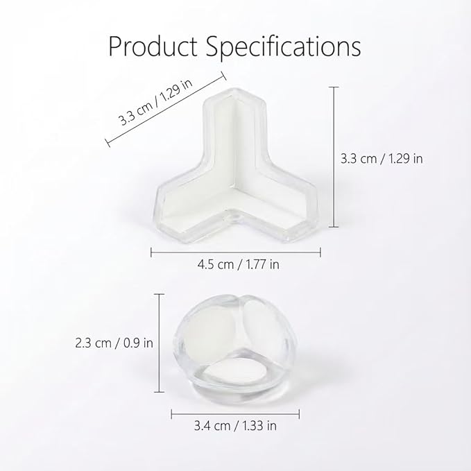 30 Pack Corner Protector for Baby, Clear Corner Protectors, Furniture Corner Guards，Baby Proof Corner Protectors to Cover Sharp Furniture