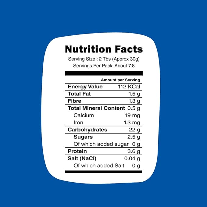 Early Foods - Organic Instant Wheat, Almond & Date Porridge Mix 200g - Indian Baby Foods, Vegan Baby Food, 100% Plant Based