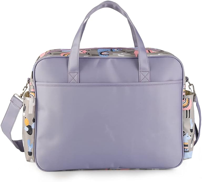Kamay's Mummy Shoulder Bag Diaper Bag Chic Nappy Changing Bag Tote/Messenger Style Large with Changing Mat, Adjustable Straps