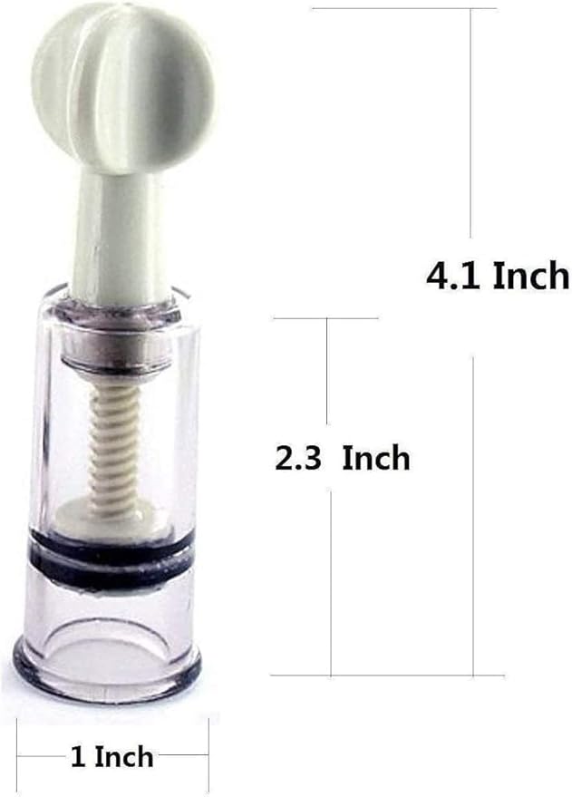 Breastfeeding Newborn Baby Nipple Corrector for Flat or Inverted Nipples, Gentle Silicone Nursing Aid for Lactating Moms, Reusable Suction Cups for Nipple Care (4 Cup)
