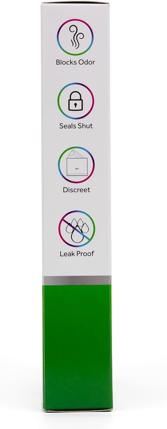 MaskIT Diaper Disposal Bags | Eliminate Odor With Our Patented Odor Blocking Diaper Disposal Bags | Fits All Baby Diapers and Most Adult Diaper Sizes | Plant-Based, Made in the USA, Woman Owned
