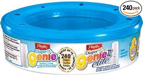 Playtex - Diaper Genie Elite, Essentials, Refill, 240ct