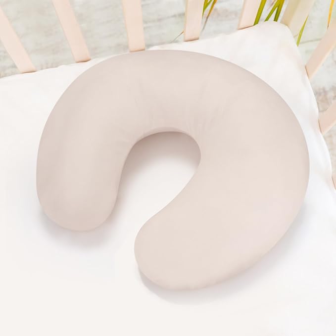 Accmor 2 Pack Nursing Pillow Covers, Stretchy Nursing Cover for Breastfeeding, Ultra Soft Comfortable Pillow Slipcover for Baby Girls Boys Newborn
