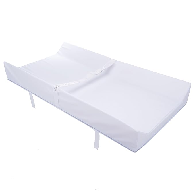 Munchkin® Diaper Change Organizer & Secure Grip™ Contoured Baby Diaper Changing Pad for Dresser, Waterproof, 16" x 31"