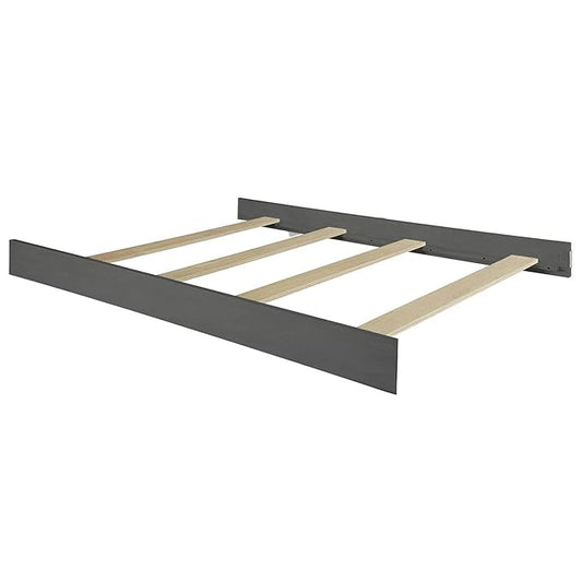 Full-Size Conversion Kit Bed Rails for Oxford, Soho, Ozlo & Avalon Baby Convertible Cribs - Solid Wood - Toddler and Adult Rail for Full-Size Bed - Nursery & Baby Furniture (Marble Gray, Hook-On Kit)