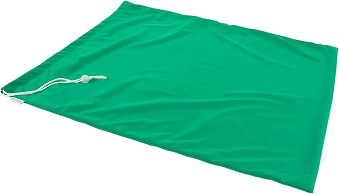OsoCozy Cloth Diaper Pail Liner - Reusable, Washable, Waterproof Wet Bag with Drawstring. Excellent for Diaper Pails, Garbage Cans, Laundry, Recycling and Storage - Aqua Green