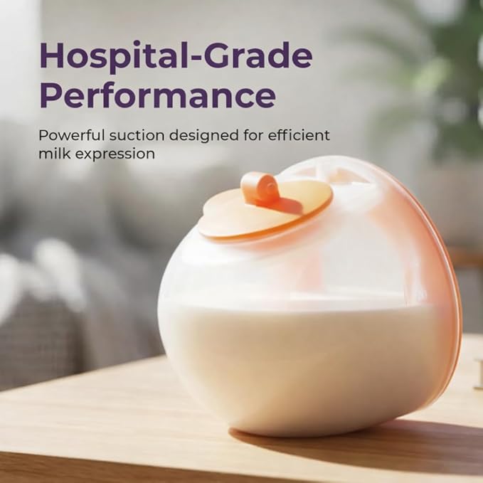 Hygeia Wearable Personal Accessory Set (PAS) – 24mm Flange Insert & 27mm Cup | Replacement Kit for Hygeia Express Breast Pumps | Comfortable Hands-Free Pumping Accessories