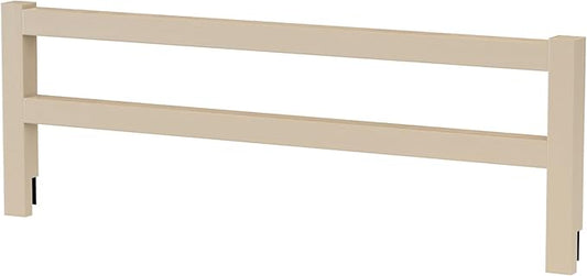 Safety Guard Rail for Baby, Kids, and Children - Solid Wood Safety Bed Rail for Toddlers - Easy Installation - Premium Protection for Bunk, Twin, Full, Queen and King Size Beds - (Heritage Fog)