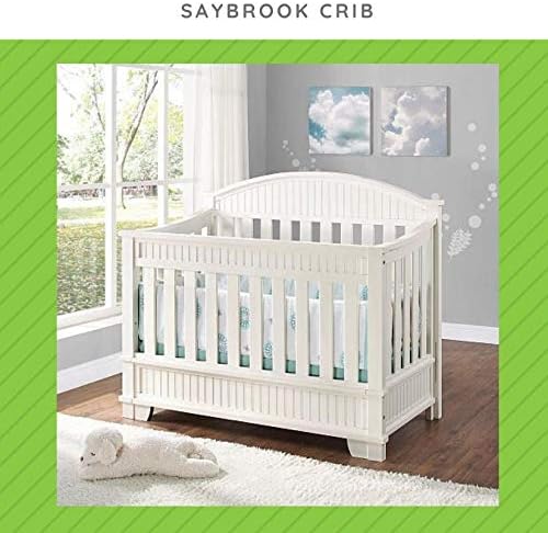 CC KITS Full-Size Conversion Kit Bed Rails for Bertini Baby Convertible Cribs by Dorel - Solid Wood Rail - Toddler and Adult Bed Rail for Full-Size Beds - Essential Nursery & Baby Furniture (White)