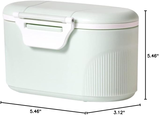 Toddmomy Home for Outdoor S Food Baby Container Dispenser Milk Formula Holder Travel Leak-Proof Portable