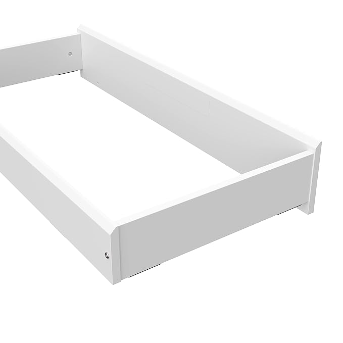 Storkcraft Nest Changing Topper with Nest 4-Sided Contoured Changing Pad Included- White