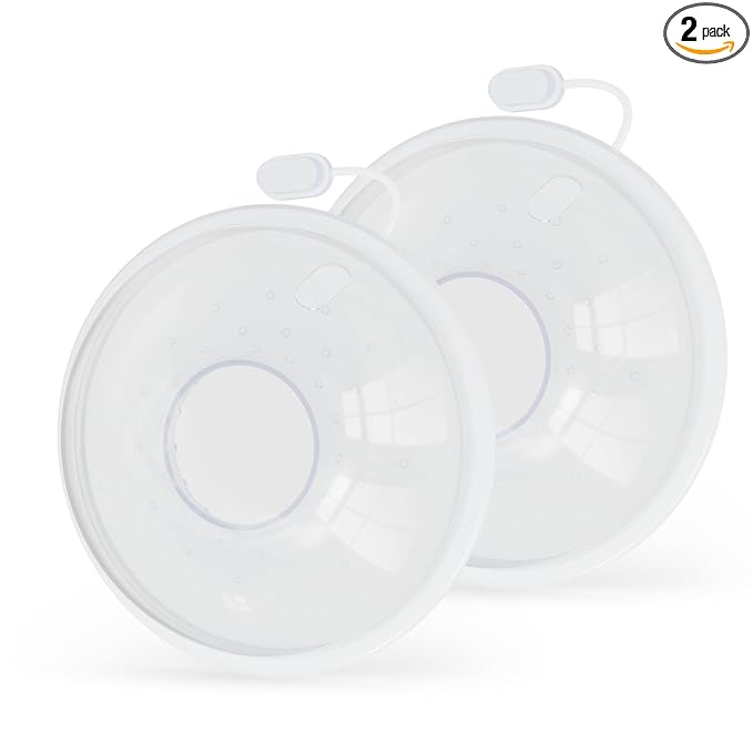 Milk Collectors for Breastfeeding Breast Milk Collector Milk Catcher for Breastfeeding BPA-Free Post Partum Essentials Breast Feeding Essentials (1oz/30ml, 2 Counts)