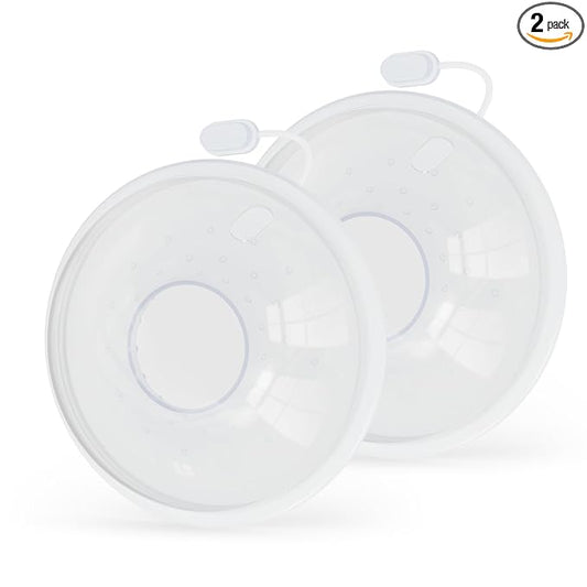 Milk Collectors for Breastfeeding Breast Milk Collector Milk Catcher for Breastfeeding BPA-Free Post Partum Essentials Breast Feeding Essentials (1oz/30ml, 2 Counts)