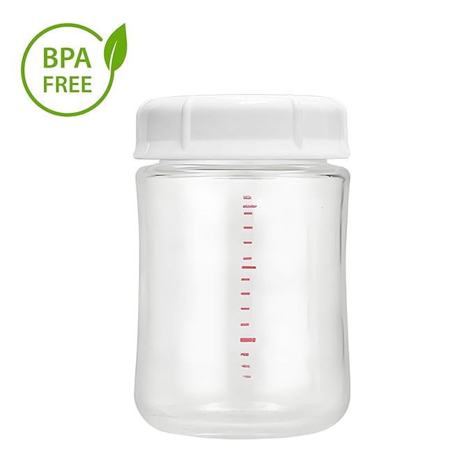 Bottle Caps Compatible with Pigeon Wide Neck Bottles, Baby Bottle Lids Replacement, 4 Count