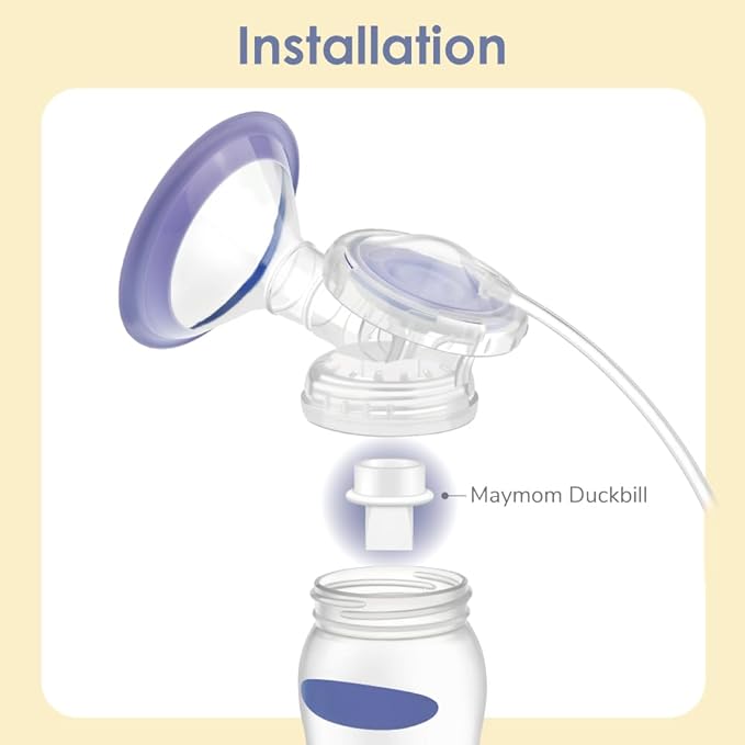 Maymom Pump Valve (2nd Generation) for Lansinoh Breast Pumps Signature Pro/Smartpump/Manual Breast Pumps. Replace Lansinoh Pump Valves.