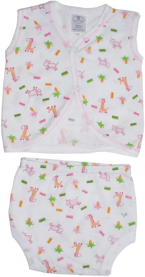 Bambini Diaper Shirt & Panty-Newborn