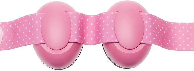 Holiberty Infant Ear Muffs Baby Noise Canceling Headphones 0-18 Months Hearing Protection Earmuffs for Travel,Sleep