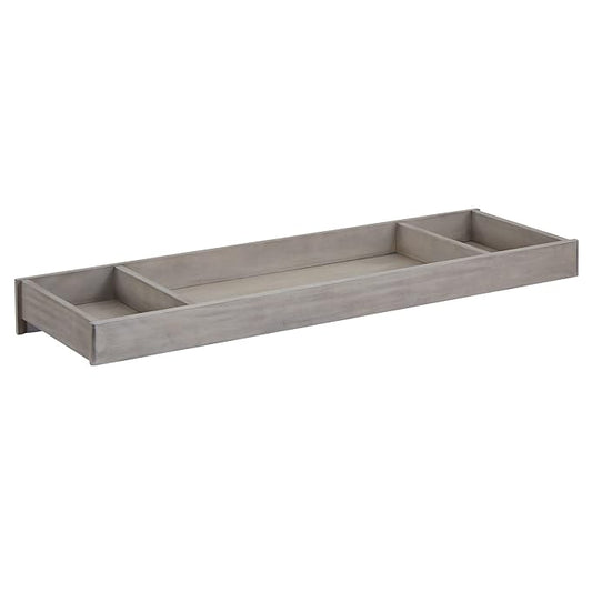 Soho Baby Chandler Premium Changing Topper for 6-Drawer Dresser, Smooth Stone Wash Finish