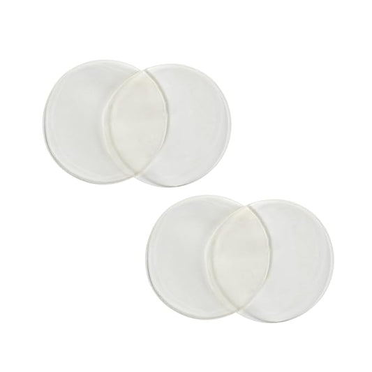Ameda ComfortGel Nipple Gel Soothing Nursing Pads, Breast Pads Nipple Therapy, Breastfeeding Supplies, Reusable Cooling Relief HydroGel Pads, 2 Pair (4 Count)